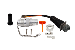 wire harness machine side 8-pin for swing arm brush cutter and severe duty series 2 angle broom