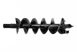 auger bit hd w/ cast head 12" diameter 2" hex collar