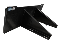 push broom mount-universal skid steer (req's one 216026-kit, hd model req's pn 116027)