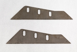 brush cutter mini ex heavy / severe duty deck/cover brace weldment pair (2)