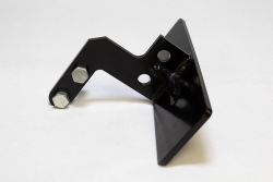 grapple hose relocation bracket with mounting hardware, fits light duty grapples & standard rock bucket grapples