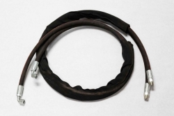 log grapple mini series machine hose set - fits manual/hydraulic rotation (no couplers)