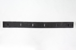 snow pusher rubber cutting edge 72"