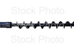 auger bit rock bit 9" diameter 2 9/16" round collar