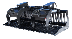 hdx rock grapple bucket | blue diamond