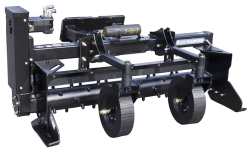 mini skid steer heavy duty power rake | blue diamond
