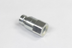 coupler, male flat face, 5/8 body, 3/4" oring #12