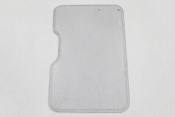 safety window 1/2" thick w/ milled edge insert to fit positrack asv-rc85 & rc100