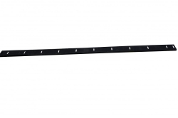 snow pusher, rubber cutting edge, 10'