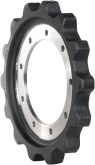 gehl ctl85 track sprocket 14 teeth - 9 bolt hole