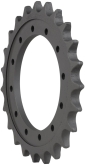 bobcat 425 track sprocket 21 teeth 12 bolt hole