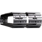 bobcat x331g set of 2 12" extreme duty steel tracks  (300x52.5nx80)