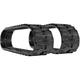 bobcat 325 set of 2 13" heavy duty bd tread rubber tracks (320x54x72)