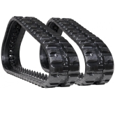 bobcat t190h set of 2 13" heavy duty c tread rubber tracks (320x86bx49)