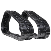 bobcat t200 set of 2 13" standard duty c tread rubber tracks (320x86bx52)