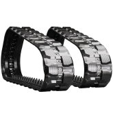 mustang 1750rt set of 2 13" heavy duty block tread rubber tracks (320x86bx54)