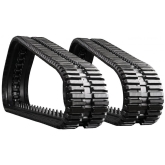 gehl rt175 set of 2 13" heavy duty multi-bar tread rubber tracks (320x86x54)