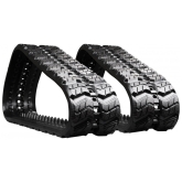 kubota svl75-2w set of 2 16" heavy duty z tread rubber tracks (400x86bx52)