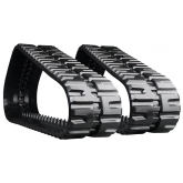 case tv450b set of 2 16" standard duty c tread rubber tracks (400x86bx55)