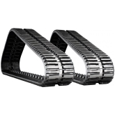 mustang mtl25 set of 2 18" heavy duty multi-bar tread rubber tracks (450x100x50)