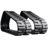 case tv370 set of 2 18" standard duty c tread rubber tracks (450x86cx55)