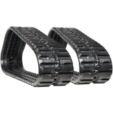 yanmar t210 set of 2 18" heavy duty c tread rubber tracks (450x86bx56)