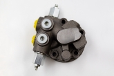 brush cutter severe duty piston motor distributor valve with built in 3500 psi reliefs
