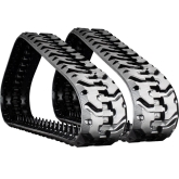 john deere ct322 set of 2 13" bridgestone extreme duty vortech tread rubber tracks (320x86x52)