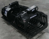 demo unit - 72" hdx rock grapple bucket - blue diamond
