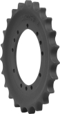 hitachi zx35u-3 track sprocket 23 teeth - 12 bolt hole