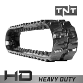 hitachi zx10u set of 2 7" heavy duty mx tread rubber tracks (180x72x41)