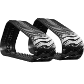 bobcat t66 set of 2 13" extreme duty bd tread rubber tracks (320x86lx50)