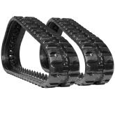 case tr270 set of 2 13" heavy duty c tread rubber tracks (320x86bx50)