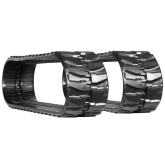 ihi is75uj set of 2 18" heavy duty dr tread rubber tracks (450x71x82)