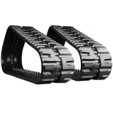 case 445ct set of 2 18" standard duty c tread rubber tracks (450x86cx55)