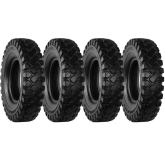 gehl dl6h set of 4 13.00x24 solideal 12-ply sl g-3 hard and soft surface telehandler heavy duty tires