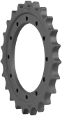 sprocket 12 bolt hole 23 teeth for bobcat e42, 335