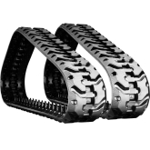 kubota svl75-3 set of 2 13" bridgestone extreme duty vortech tread rubber tracks (320x86x52)