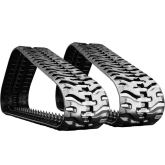 john deere 329d set of 2 18" bridgestone extreme duty vortech tread rubber tracks (450x86bx56)