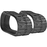 case tr320 set of 2 18" camso extreme duty hxd tread rubber tracks (450x86bx55)