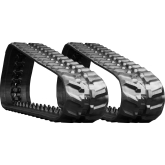 vermeer ctx100 set of 2 9" heavy duty mx tread rubber tracks (230x72kx45)