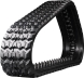 bobcat 864 set of 2 13" camso heavy duty sawtooth tread rubber tracks (320x86bx52)