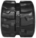 bobcat 341d set of 2 16" camso heavy duty mx tread rubber tracks (400x72.5wx74)