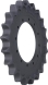 cat e70b track sprocket 25 teeth - 12 bolt hole