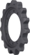 cat 249d track sprocket 15 teeth - 12 bolt hole