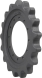 cat 269c track sprocket 17 teeth - 12 bolt hole