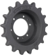 bobcat t200 track sprocket 17 teeth - 6 bolt hole (3" drive motor)