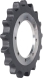 case tv370b track sprocket 17 teeth 8 bolt hole