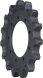 kubota svl75-3 track sprocket 15 teeth 9 bolt hole