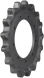 kubota svl90-2 track sprocket 17 teeth 9 bolt hole